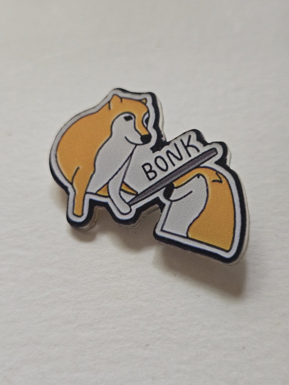 Bonk Shiba Inu Pin